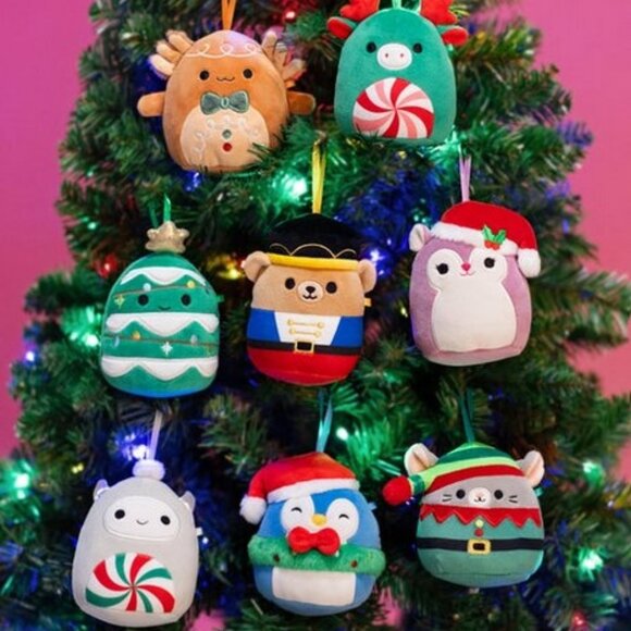 Squishmallows 4-inch Ornament Plush 8-pack Assorted NIB - Picture 1 of 4